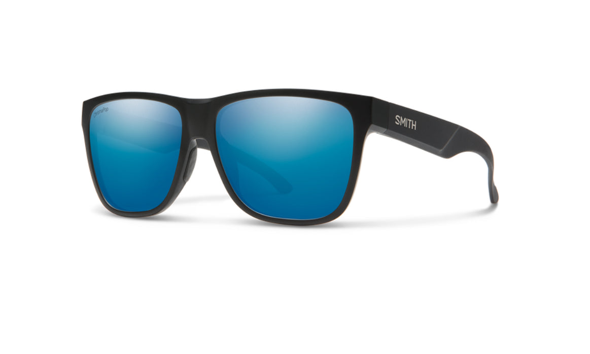 Smith - Lowdown 2 - Matte Black / CP Glass Blue Mirror