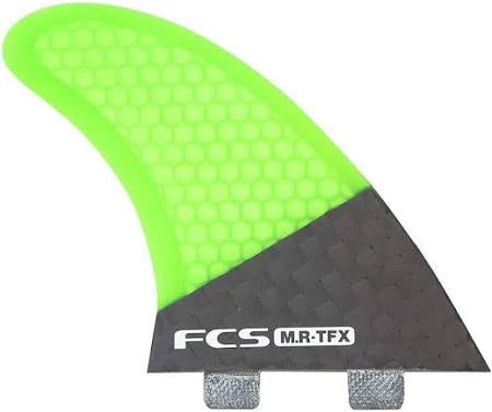 FCS - MR-TFX PC Twin+ Stabilizer Fin - Carbon/ Fluro