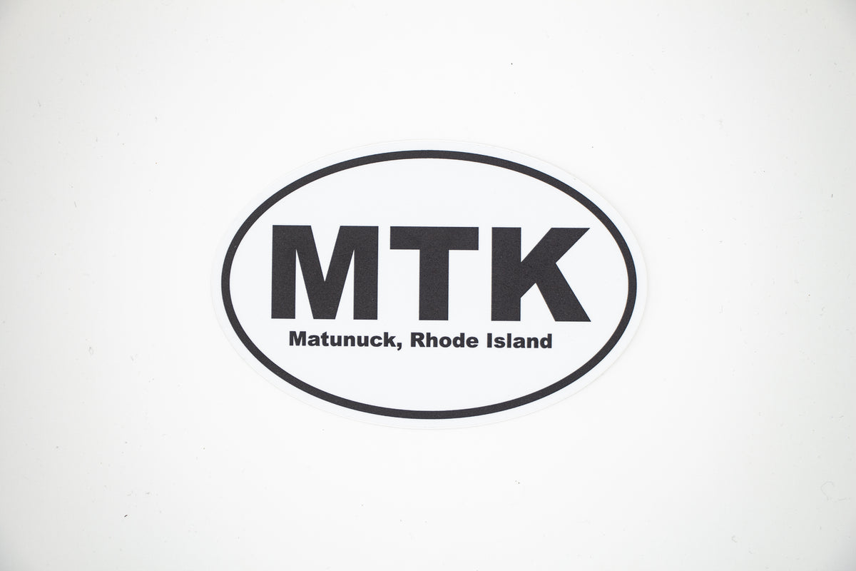 MTK - Oval Sticker