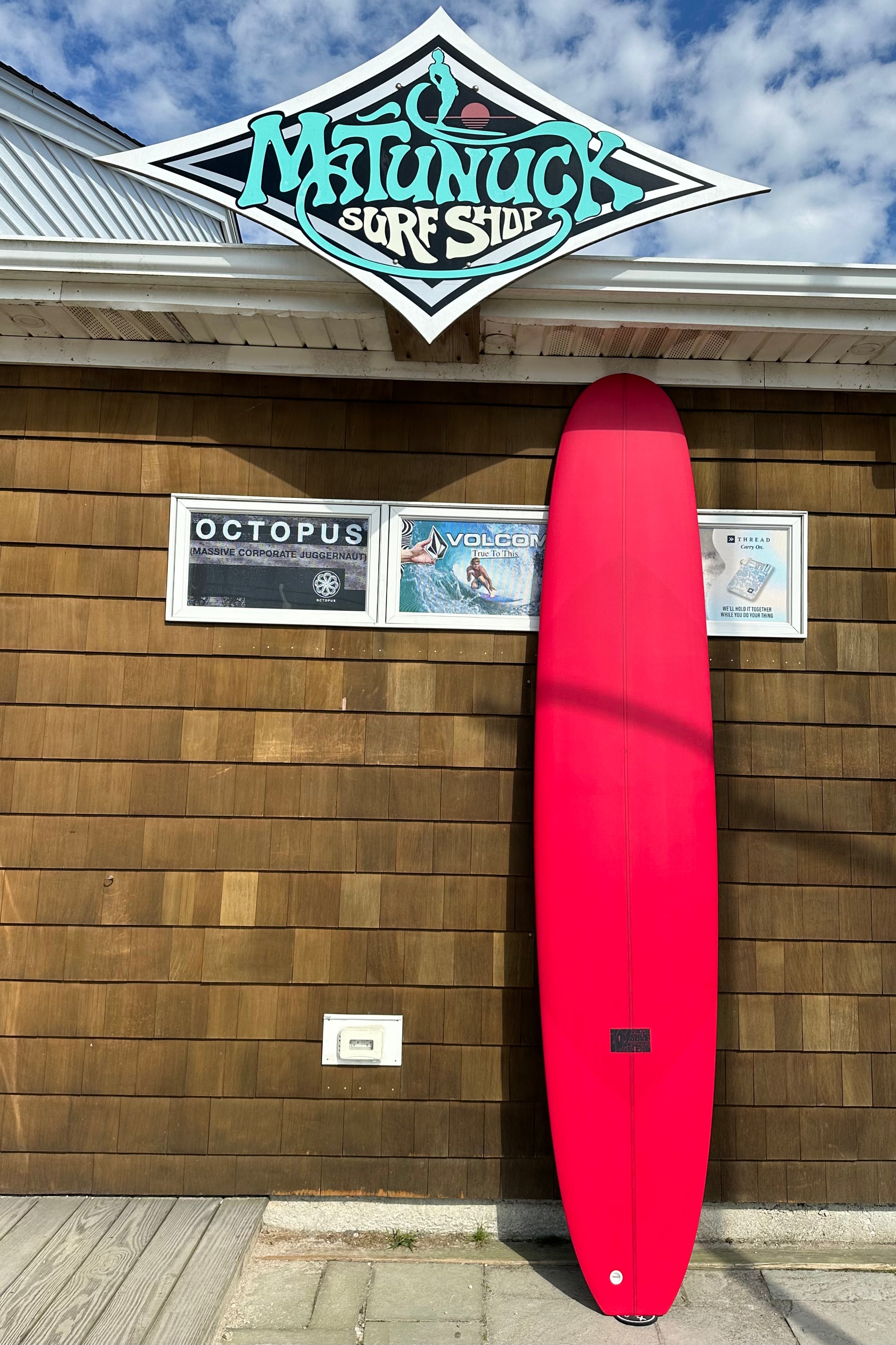 Joel Tudor Surfboards - Springfield 9'7 Red Joel Tudor Surfboards - Springfield 9'7 Red