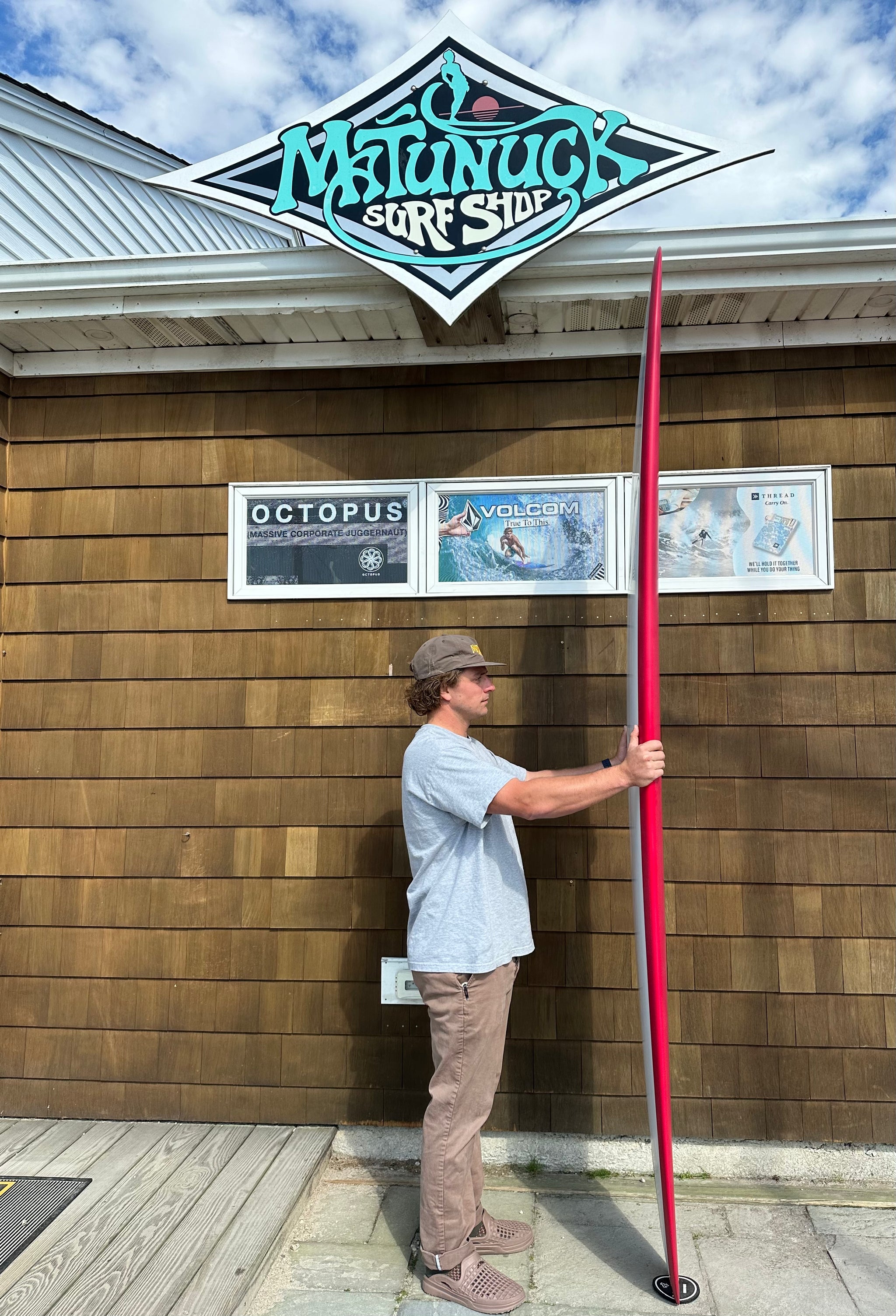 Joel Tudor Surfboards - Springfield 9'7 Red