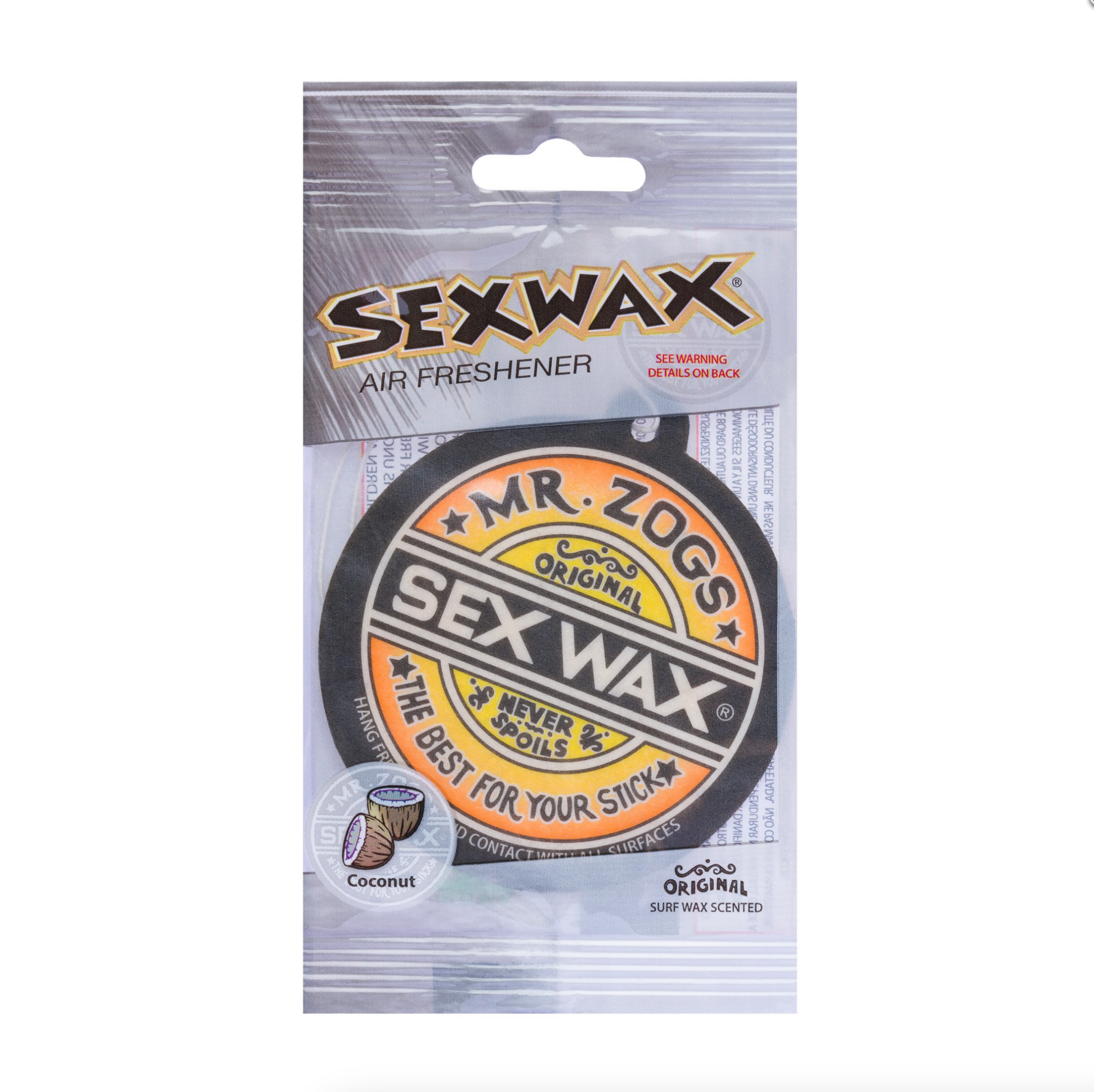 ココナッツ Sex Wax Air Freshener - Coconut